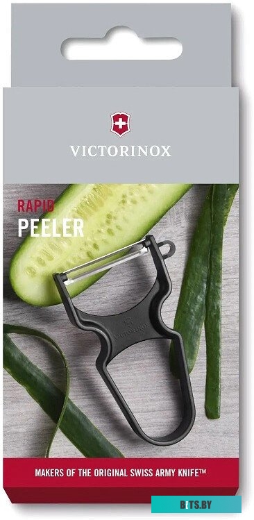 6.0930.3 Овощечистка для овощей и фруктов Victorinox Rapid, черный [6.0930.3]