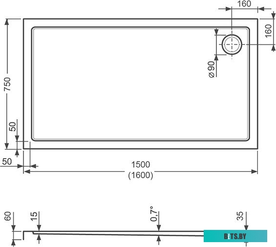 80002754 Телефон проводной Ritmix RT-420 черный