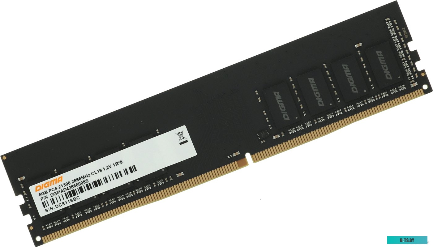 Оперативная память Digma DDR4 8GB DGMAD42666008S