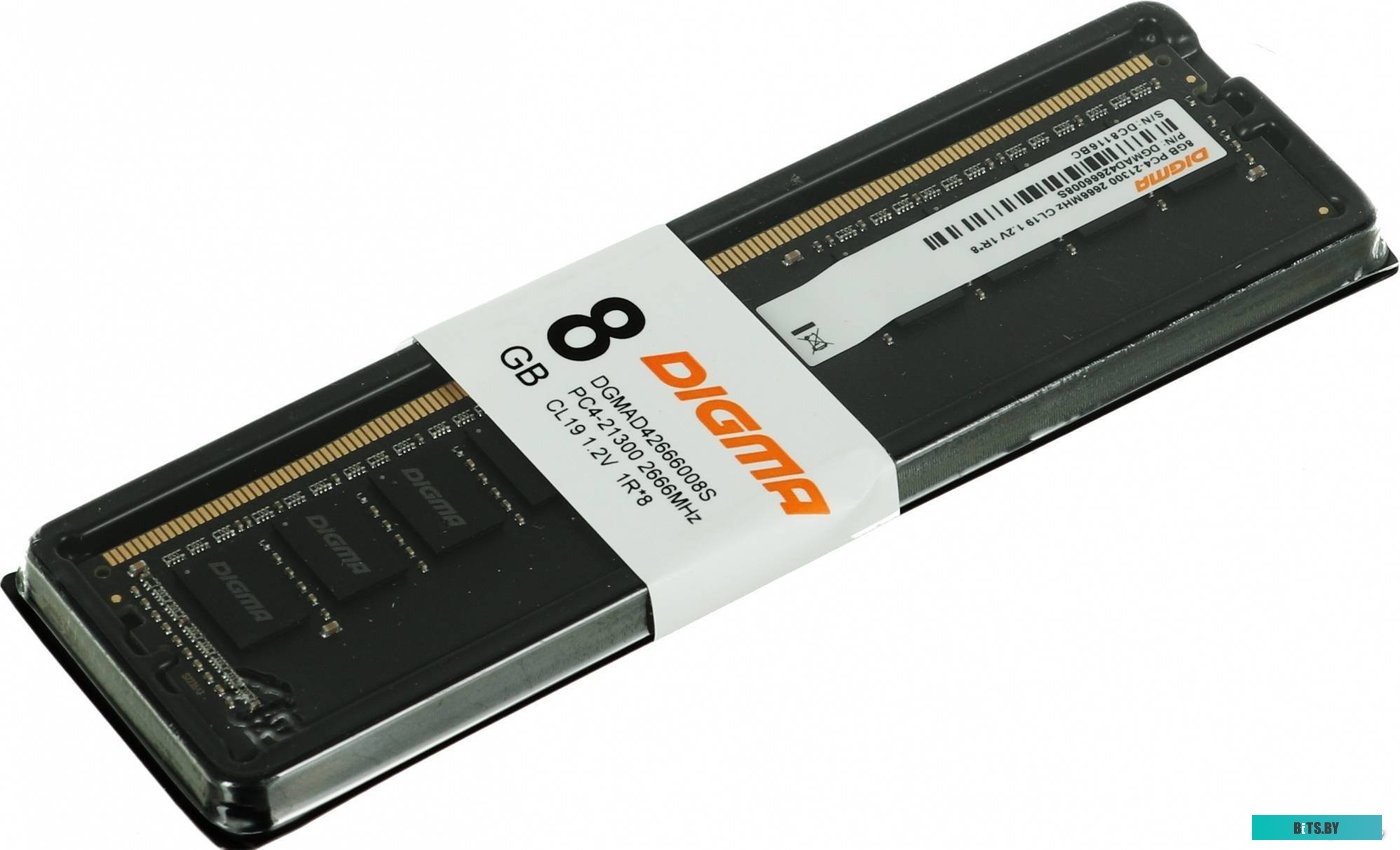 Оперативная память Digma DDR4 8GB DGMAD42666008S