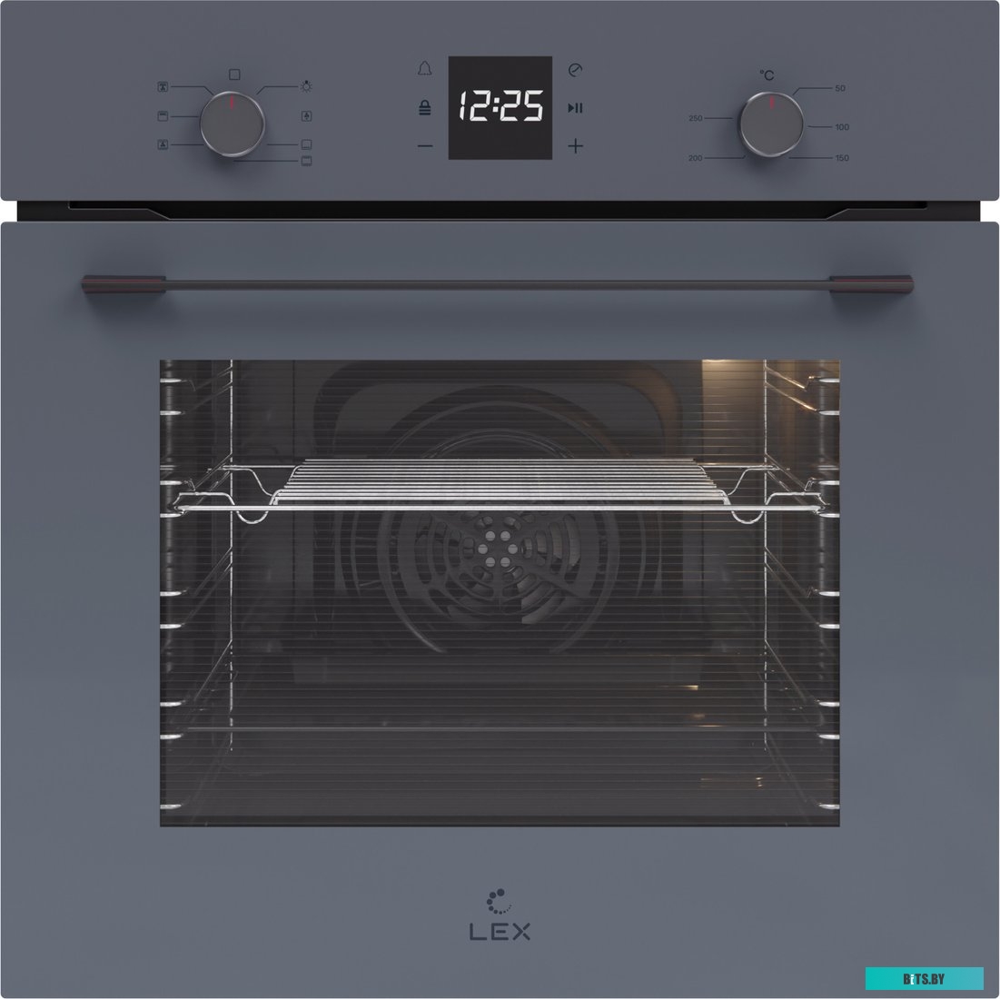 CHAO000405 Духовой шкаф LEX EDM 076 GR,  серый