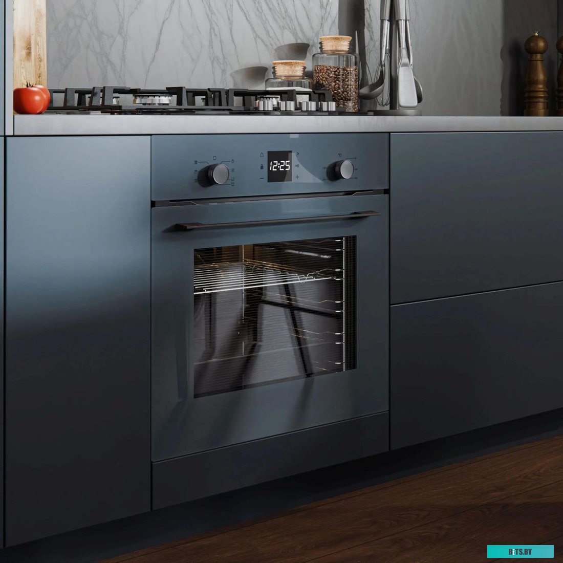 CHAO000405 Духовой шкаф LEX EDM 076 GR,  серый