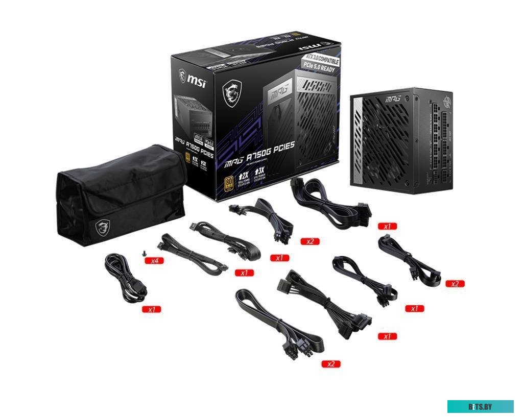 Блок питания MSI MPG A750G PCIE5