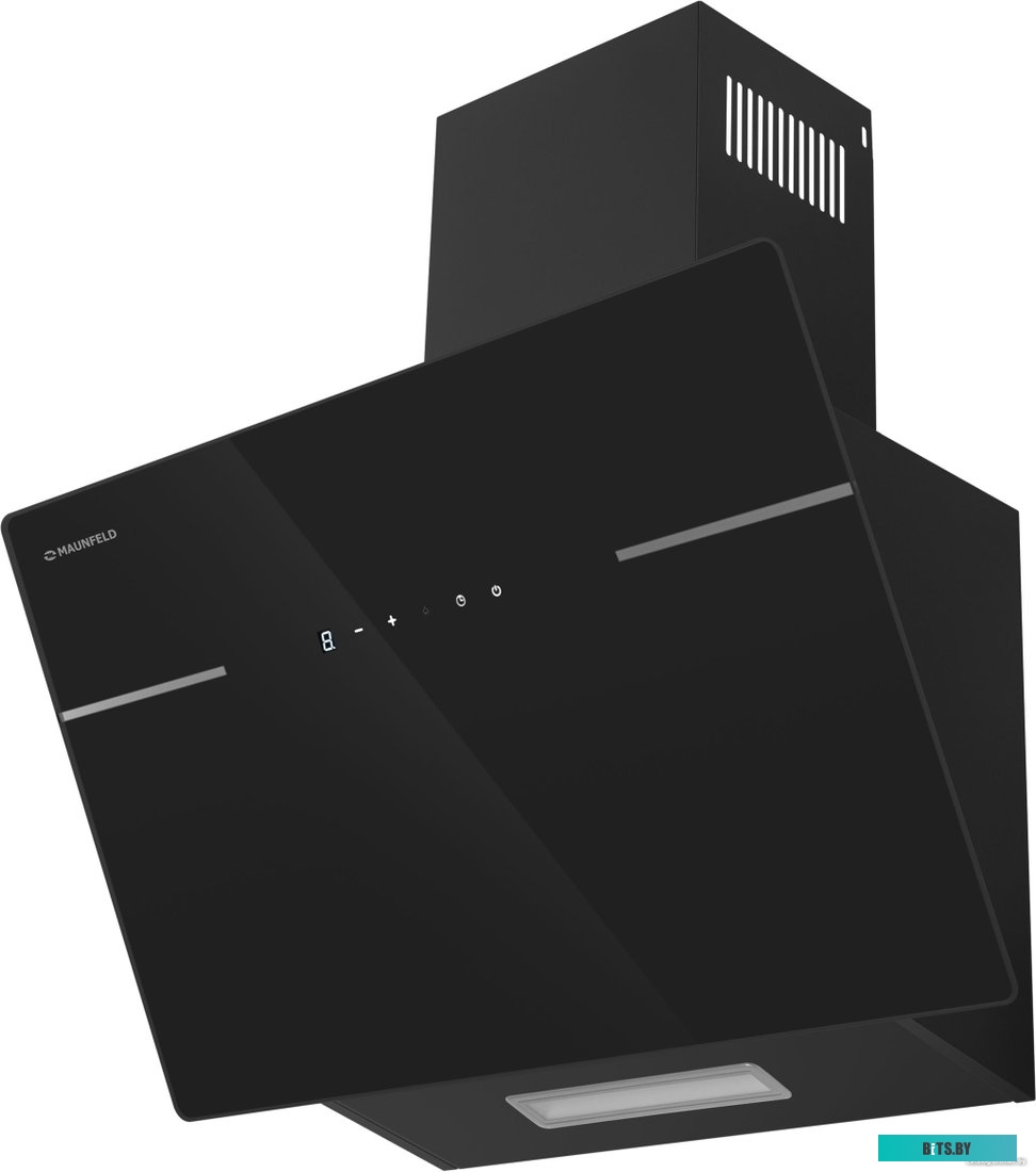 КА-00022072 Вытяжка каминная MAUNFELD Astro 60,  черный/черное стекло,  сенсорное управление [ка-00022072]