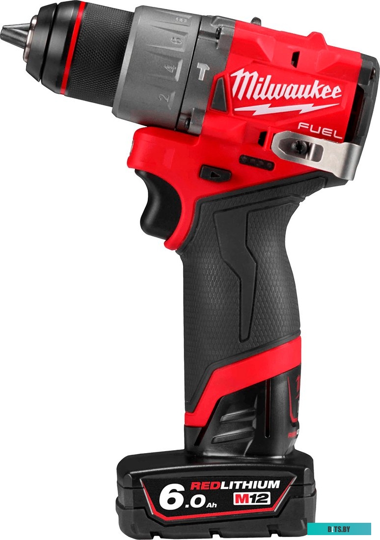 4058546376642 4933479870 Milwaukee M12 FUEL M12FPD2-602X 4933479870 (с 2-мя АКБ 6 Ач, кейс)