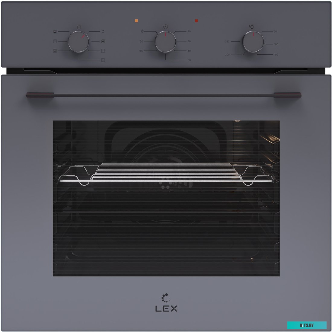 CHAO000403 Духовой шкаф LEX EDM 075 GR,  серый