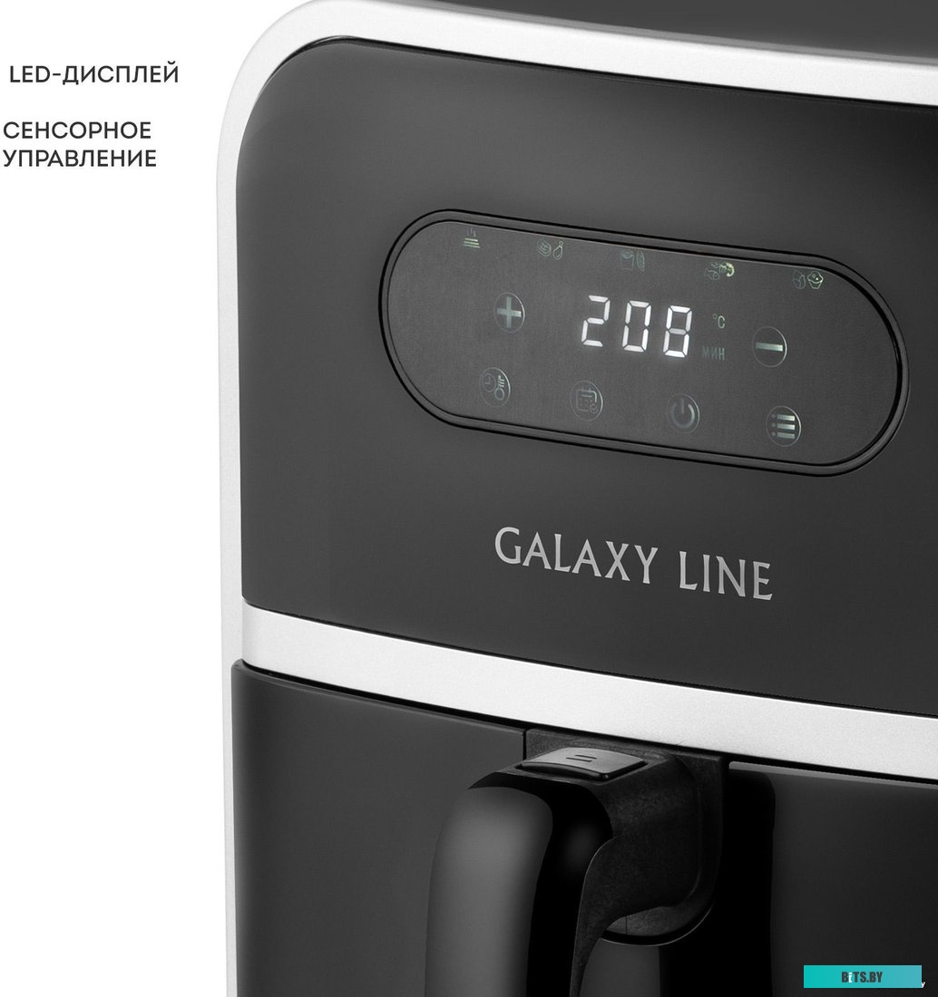 ГЛ2528Л Аэрогриль GALAXY LINE GL 2528,  черный [гл2528л]