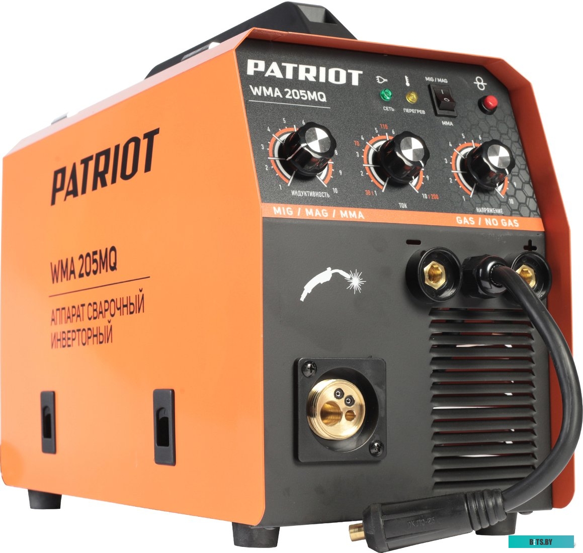 605302155 Сварочный полуавтомат Patriot WMA 205 MQ,  инвертор [605302155]