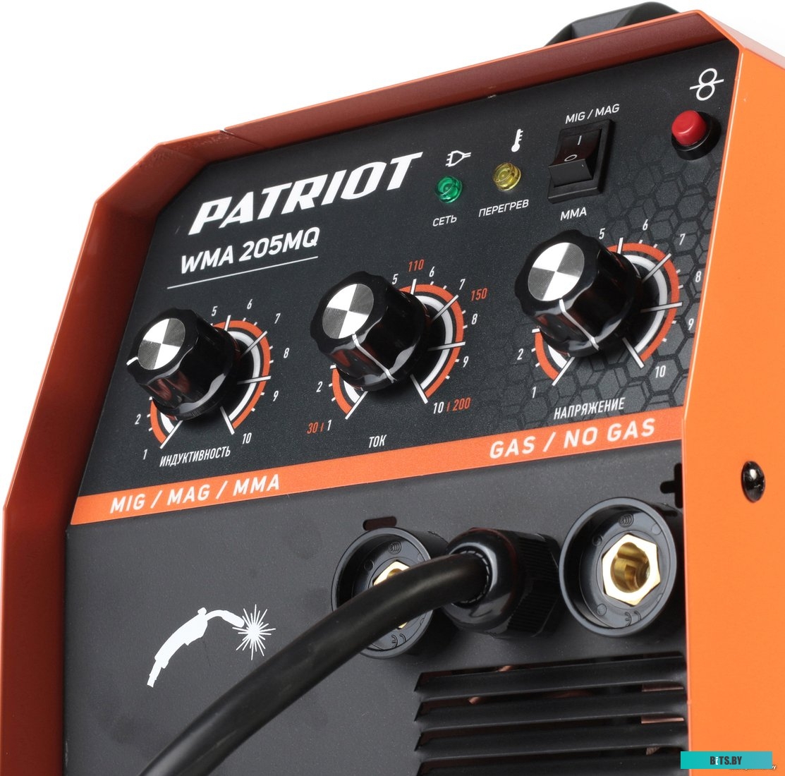 605302155 Сварочный полуавтомат Patriot WMA 205 MQ,  инвертор [605302155]