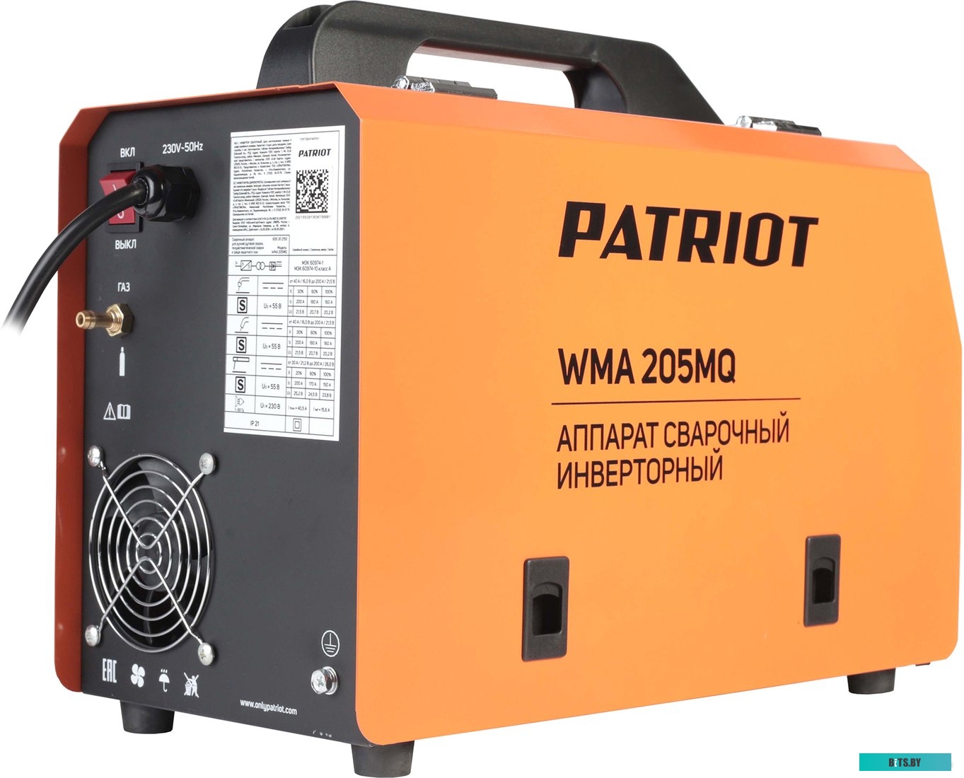 605302155 Сварочный полуавтомат Patriot WMA 205 MQ,  инвертор [605302155]