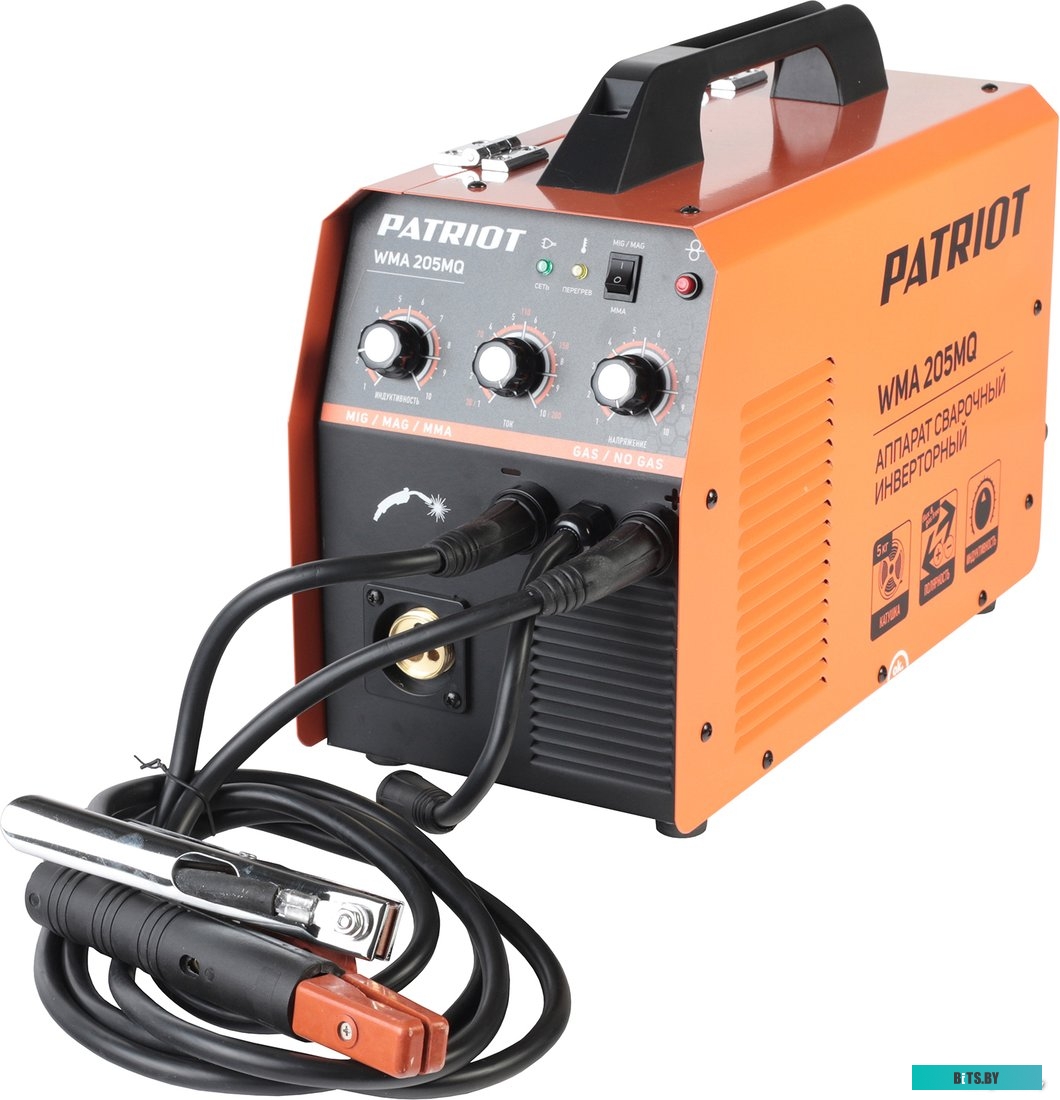 605302155 Сварочный полуавтомат Patriot WMA 205 MQ,  инвертор [605302155]