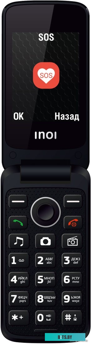 Мобильный телефон Inoi 247B (черный) <4660042752648>
