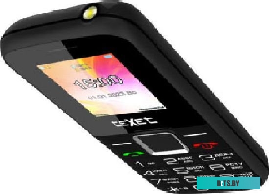 Кнопочный телефон TeXet TM-206 (черный)
