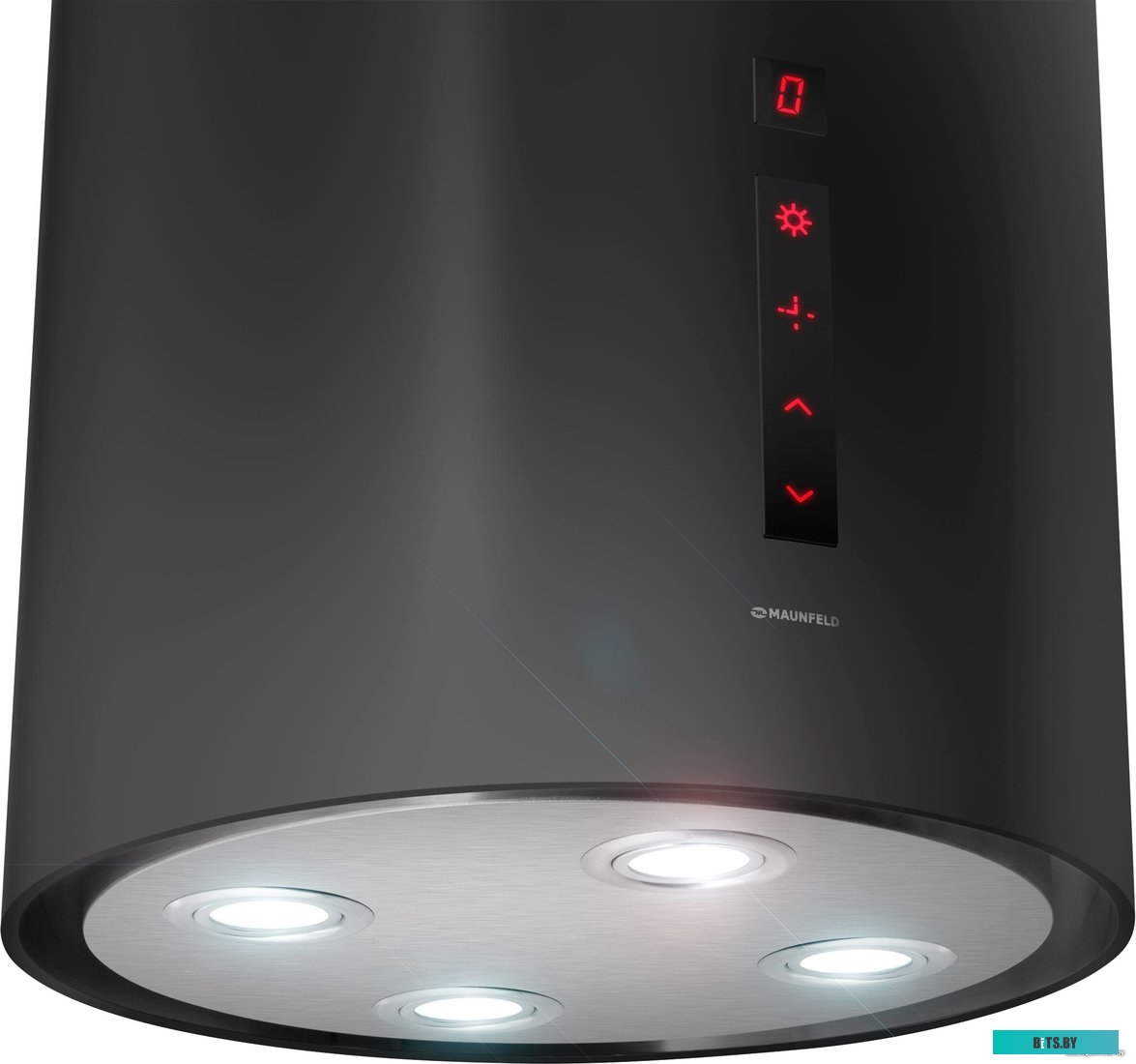 КА-00015706 Вытяжка каминная MAUNFELD Lee Wall 39,  черный,  сенсорное управление [ка-00015706]