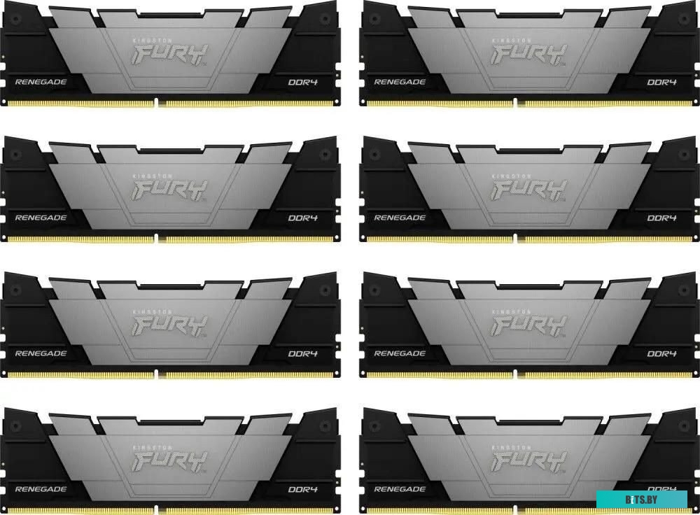 Модуль памяти Kingston FURY KF432C16RB2K8/256 Renegade Black KF432C16RB2K8/256