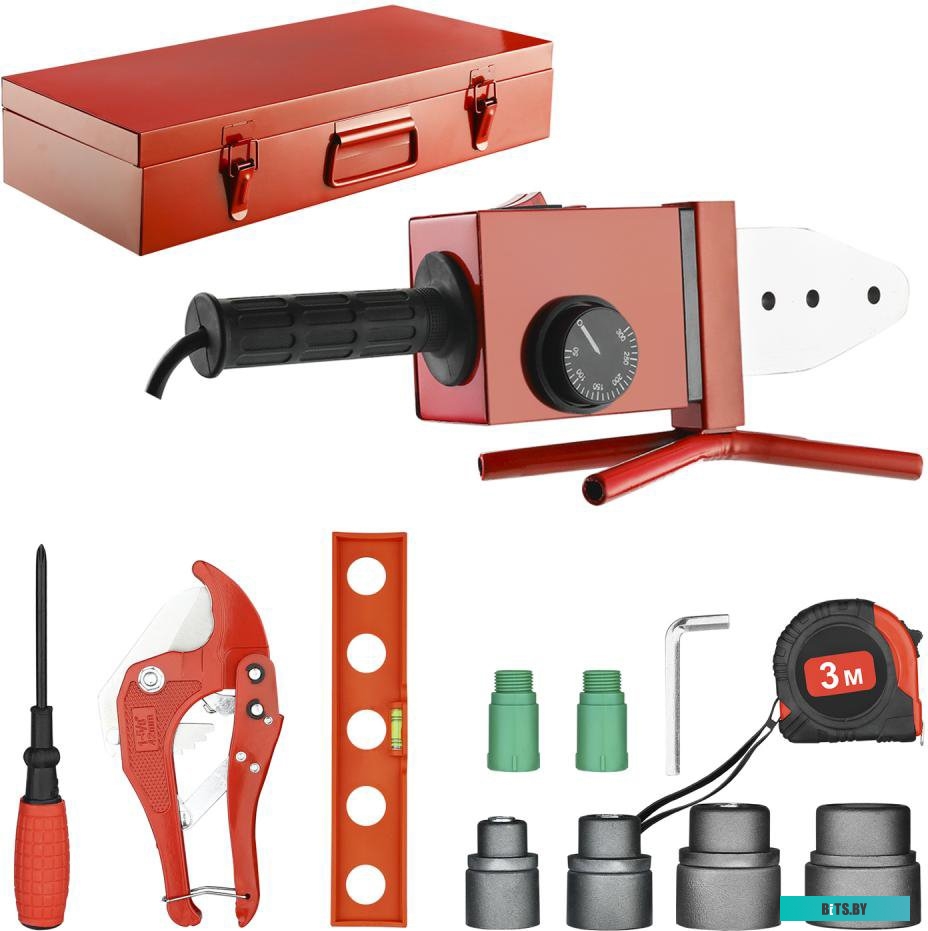 063-4248 Сварочный аппарат для пластиковых труб DEKO PPWM2500W,  кейс [063-4248]