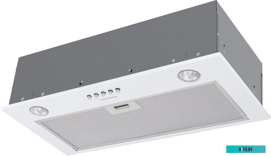 КА-00014758 Встраиваемая вытяжка MAUNFELD Crosby Singl 5028, управление кнопочное, белый [ка-00014758]