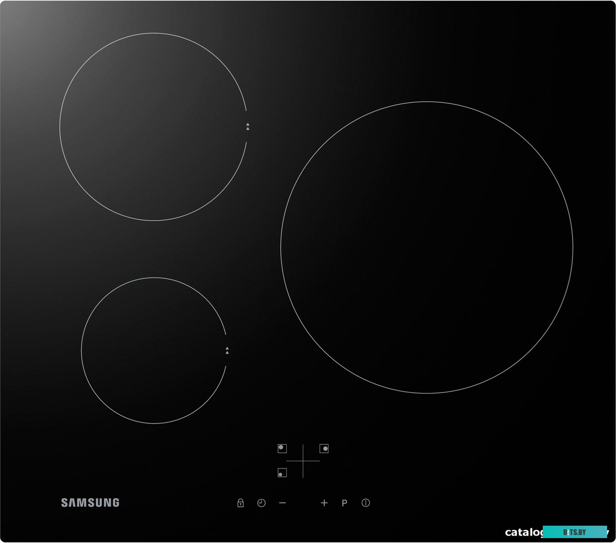 NZ64F3NM1AB/WT Индукционная варочная панель Samsung NZ64F3NM1AB/WT,  независимая