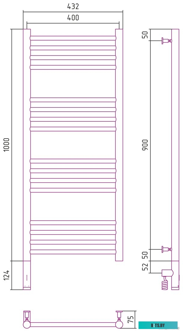 3058 Весы фасовочные MERTECH M-ER 326AFU-3.01 LCD, белый [3058]