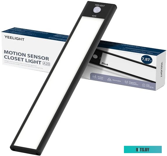 Ночник Yeelight Motion Sensor Closet Light A20 YLCG002 (черный)
