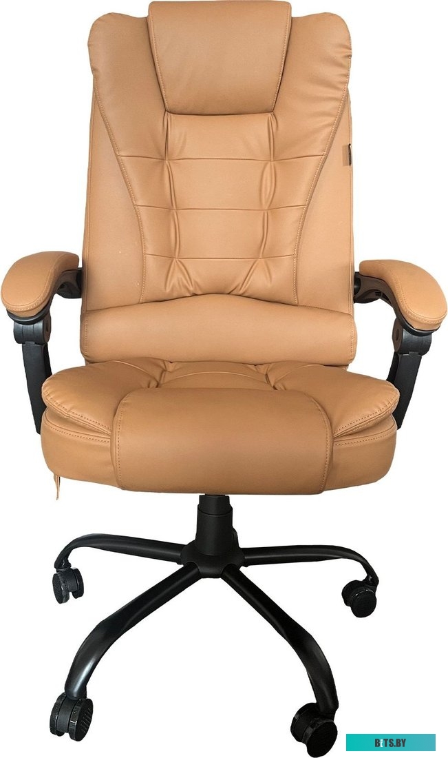 CS-CHR-OC05M-BR Кресло Cactus с вибромассажем CS-CHR-OC05M-BR, на колесиках, эко.кожа, темно-коричневый