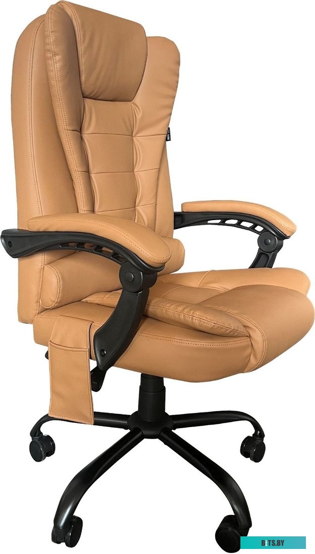 CS-CHR-OC05M-BR Кресло Cactus с вибромассажем CS-CHR-OC05M-BR, на колесиках, эко.кожа, темно-коричневый