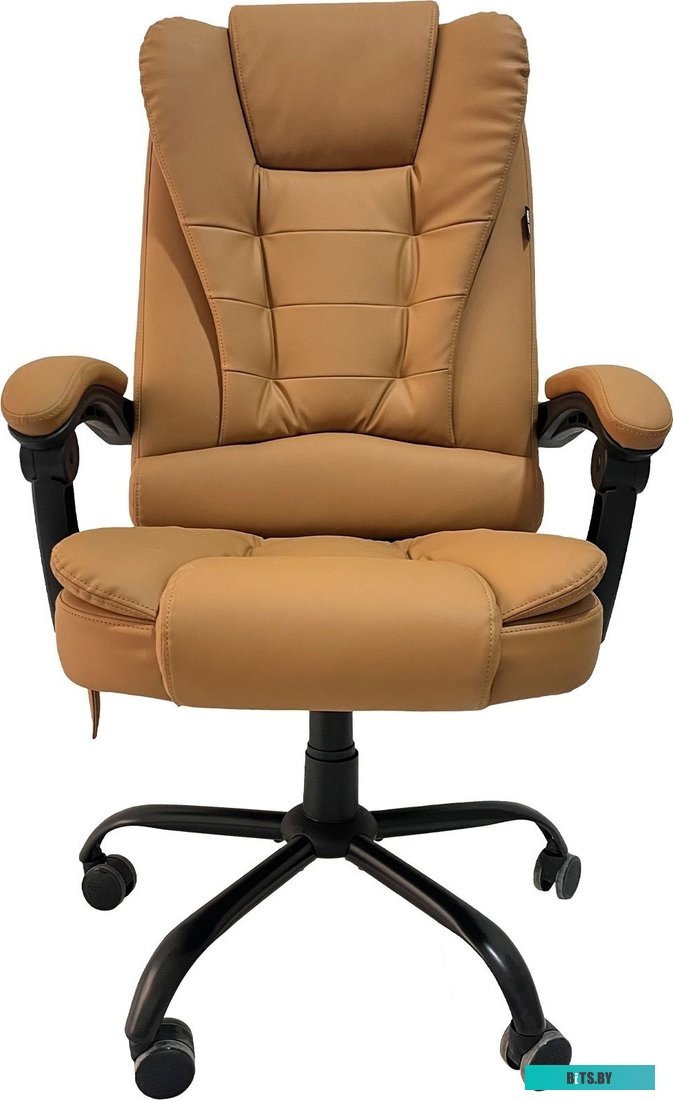 CS-CHR-OC05M-BR Кресло Cactus с вибромассажем CS-CHR-OC05M-BR, на колесиках, эко.кожа, темно-коричневый