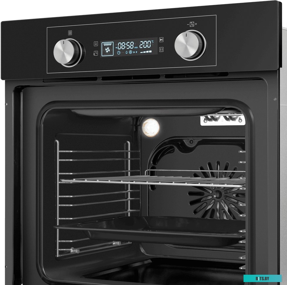 КА-00021365 Духовой шкаф MAUNFELD AEOH6062B,  черный