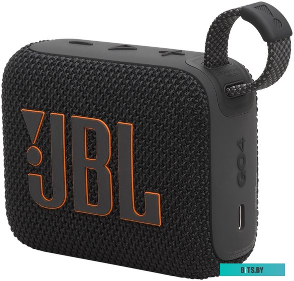 Портативная колонка JBL Go 4 Black (JBLGO4BLK)