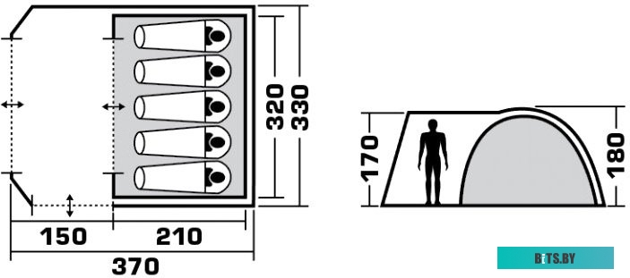 70/1/19 Триммер электрический HUTER GET-LS45 [70/1/19]