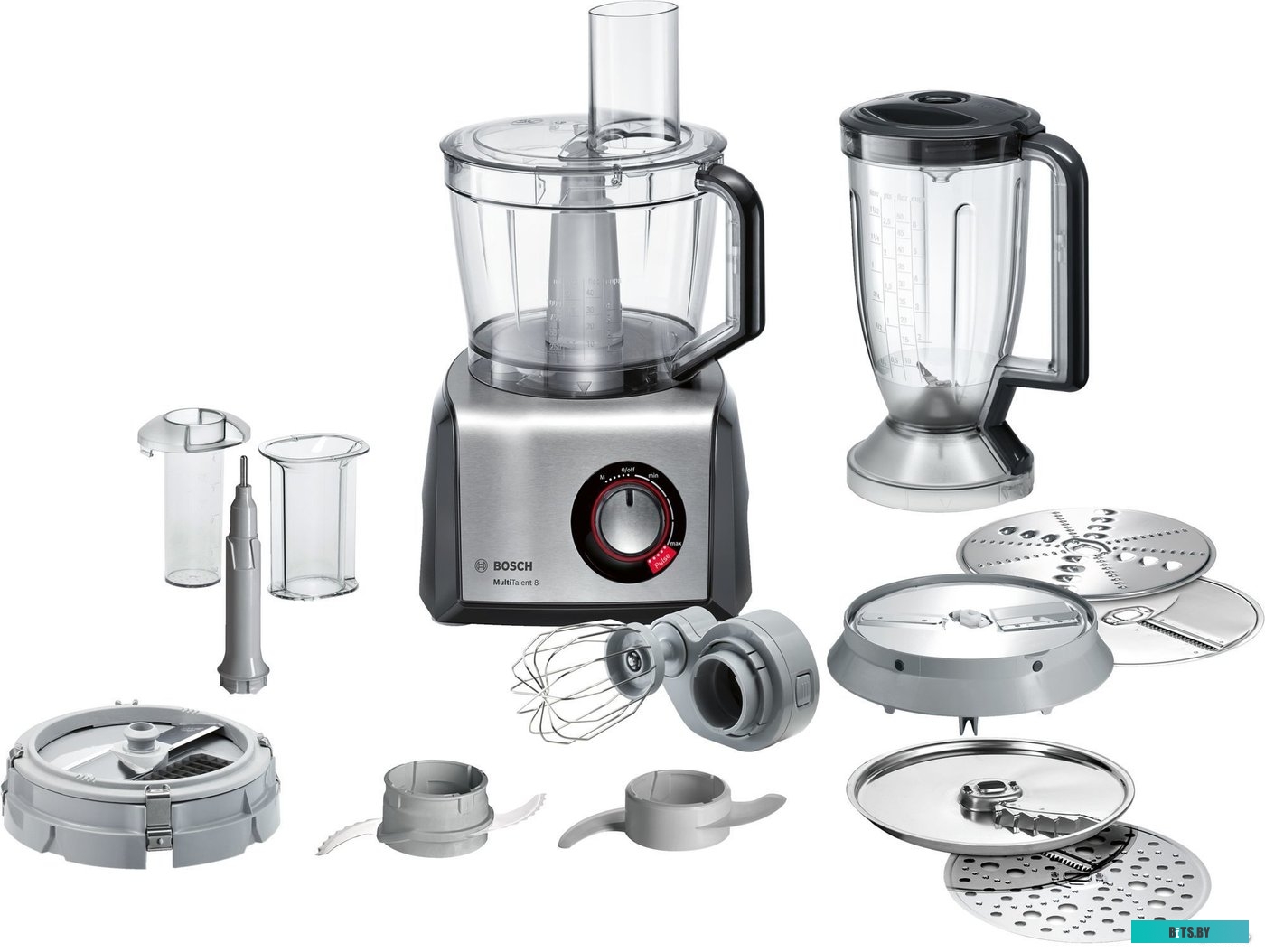 MC812M865 Кухонный комбайн Bosch MC812M865,  серебристый