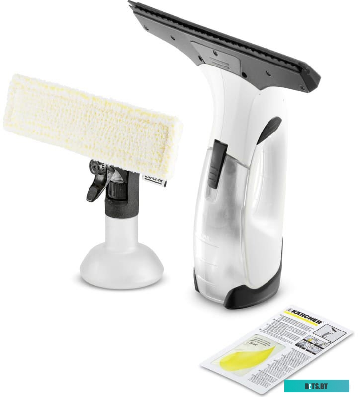 1.633-640.0 Мойщик окон Karcher WV 2 Plus шир.скреб.:280мм пит.:от аккум. белый/черный