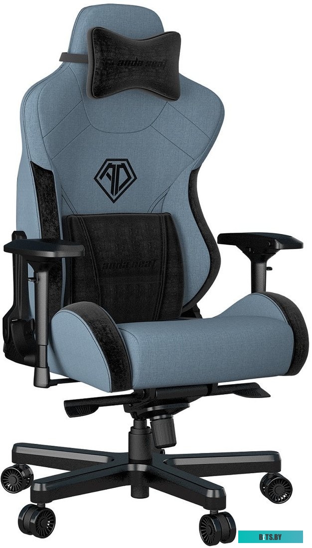 Кресло AndaSeat T-Pro 2 (голубой/черный) <AD12XLLA-01-SB-F>