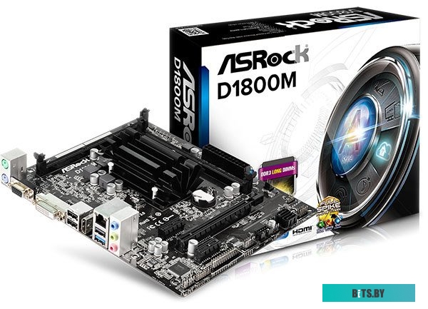 Материнская плата ASRock D1800M