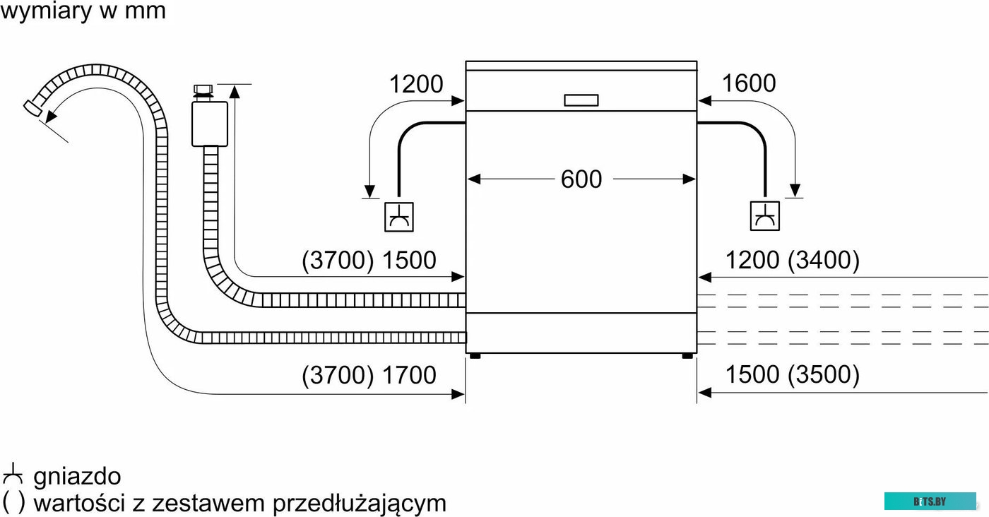 SMV6YCX02E Посудомоечная машина встраив. Bosch SMV6YCX02E полноразмерная/серебристый
