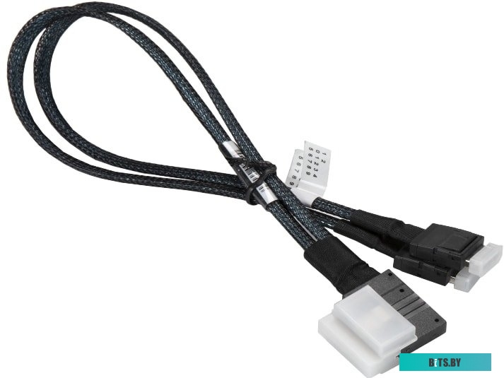 Кабель Supermicro Slimline SAS x8 to 2x OCuLink (x4) 36 см <CBL-SAST-0817>