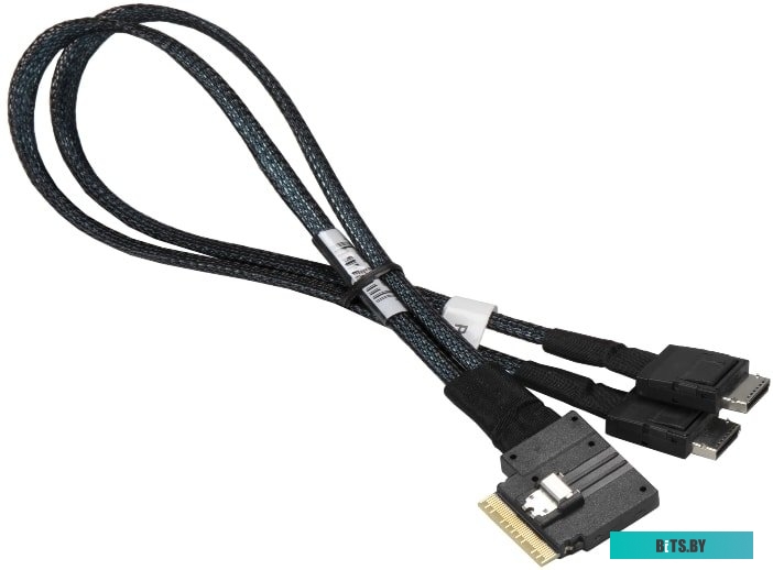 Кабель Supermicro Slimline SAS x8 to 2x OCuLink (x4) 36 см <CBL-SAST-0817>