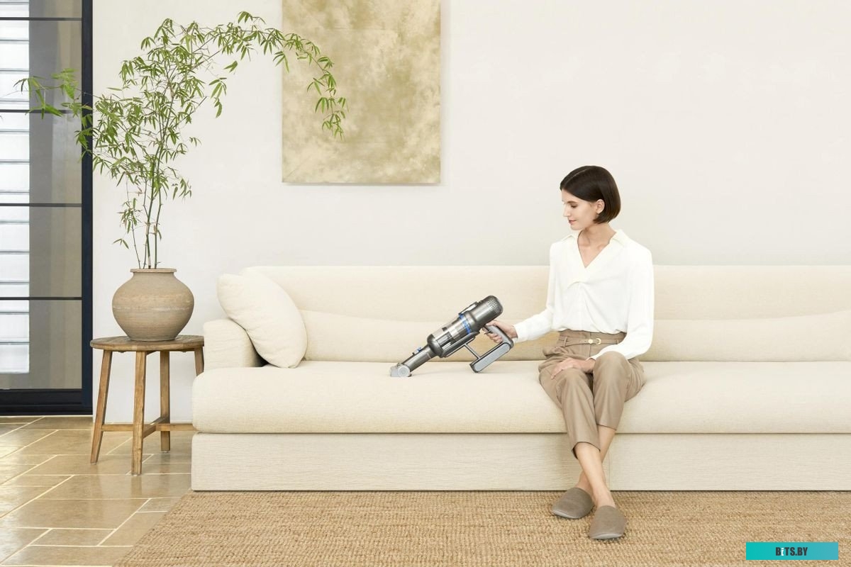 T12 Pure серый Пылесос ручной Puppyoo T12 Pure серый