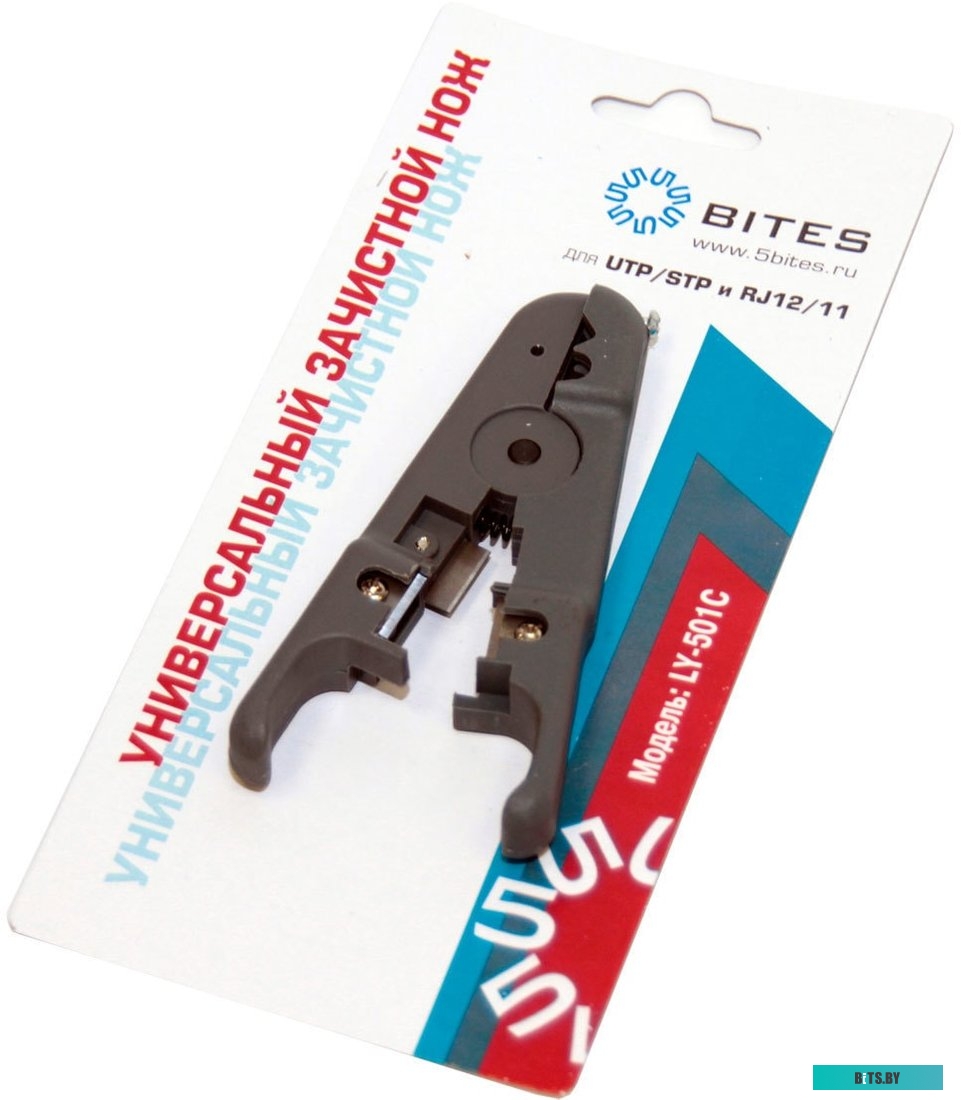 Инструмент 5bites <LY-501C> для зачистки витой пары и тел.кабеля
