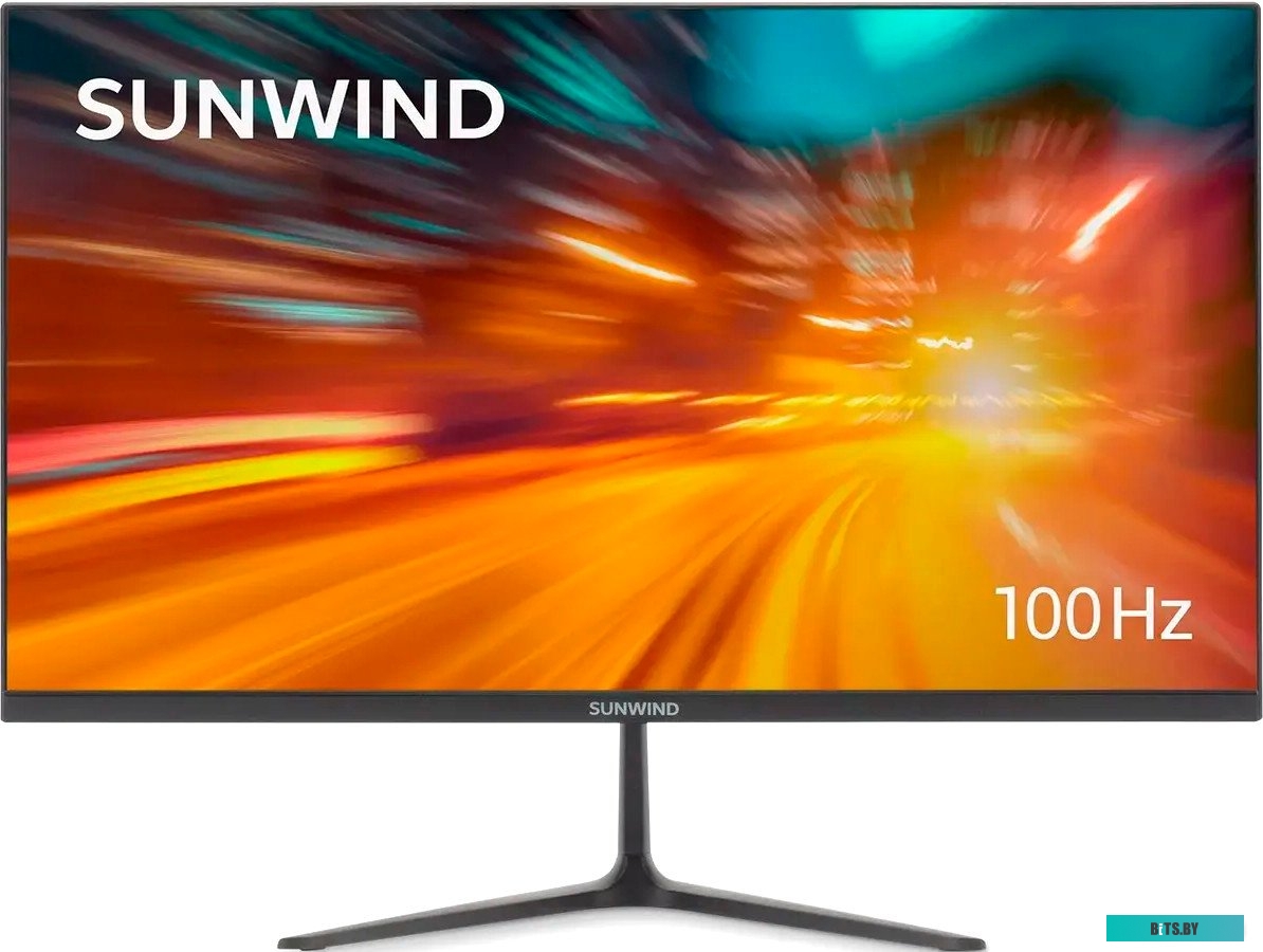 SM22VB01 Монитор SunWind SM-22FV222 21.5", черный [sm22vb01]