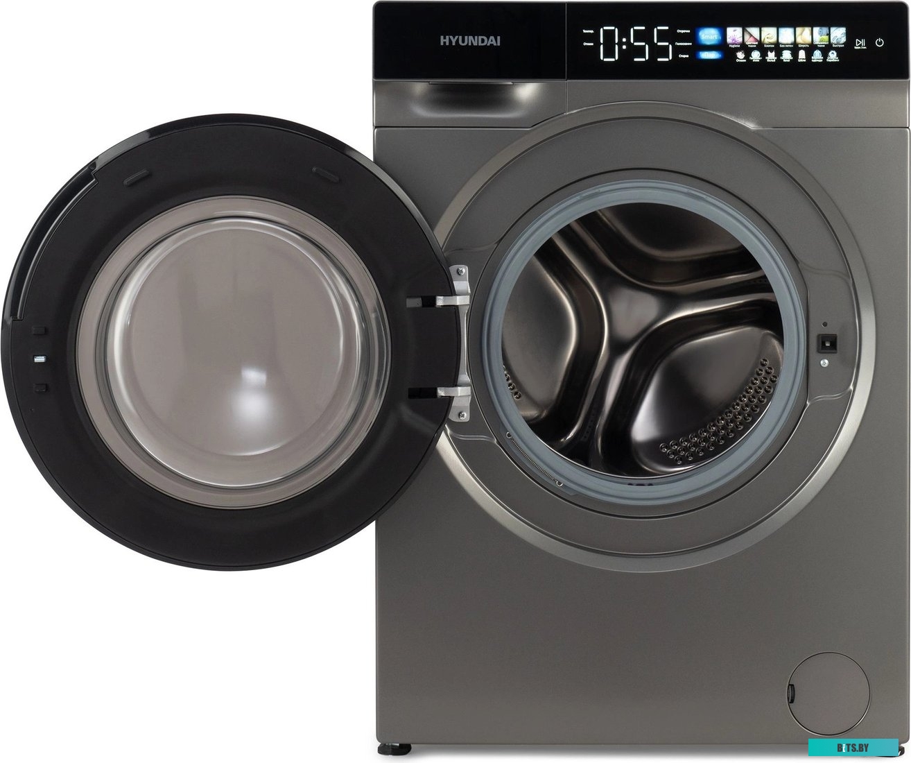 WFE9230 DARK GRAY Стиральная машина Hyundai WFE9230 Dark Gray класс: A+++ загр.фронтальная макс.:10кг серый