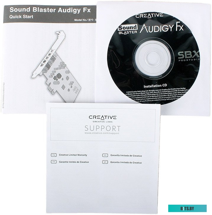 Внутренняя звуковая карта Creative Sound Blaster Audigy Fx (SB1570)