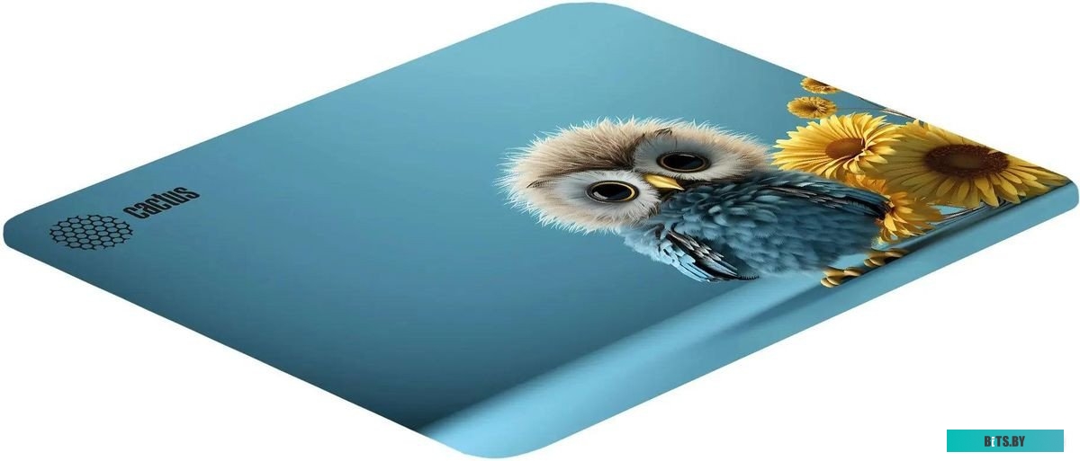 Коврик для мыши Cactus Owl blue CS-MP-P07XS