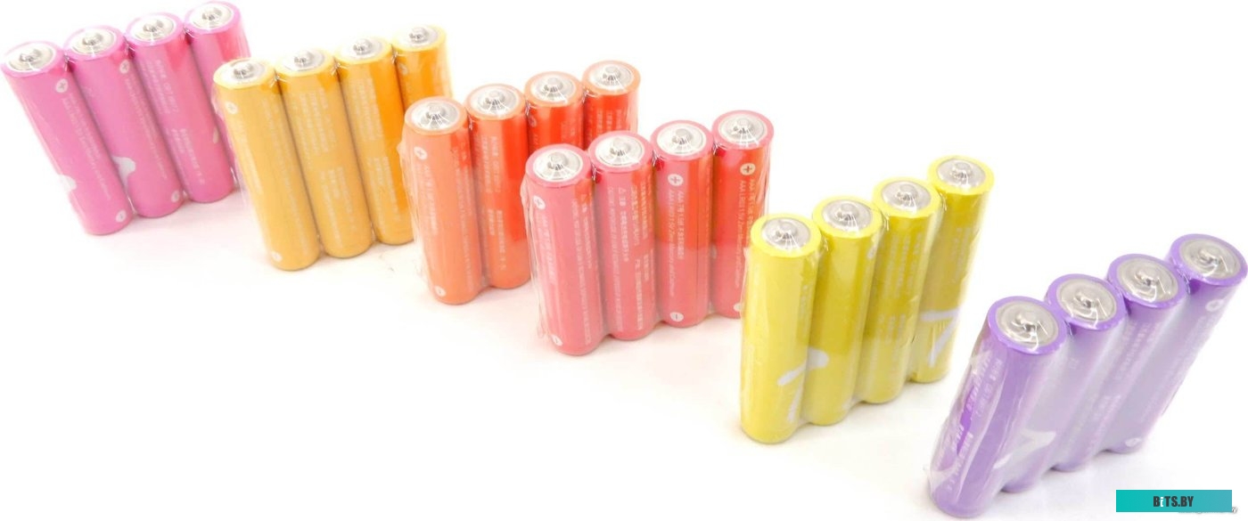 Аккумулятор ZMI ZI7 Rainbow AAA 24 шт. AA724 Colors