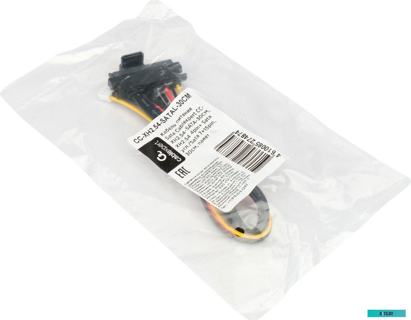 Кабель Cablexpert CC-XH2.54-SATAL-30CM CC-XH2.54-SATAL-30CM.