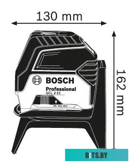 0601066E02 Лазерный нивелир Bosch GCL 2-15 + RM1 + BM3 clip 0601066E02