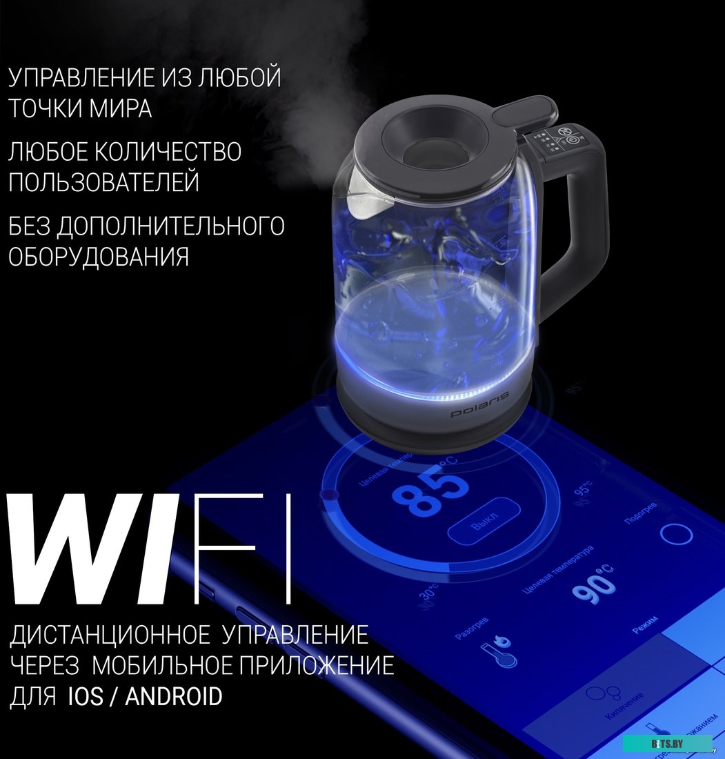 PWK 1720CGLD Wi-Fi IQ Home (серый)