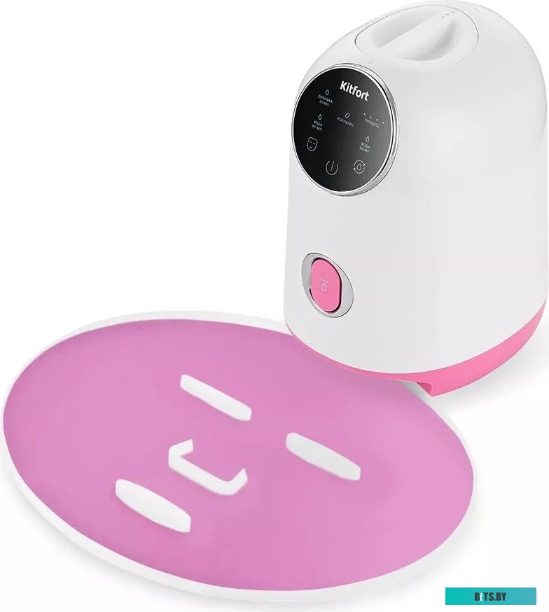 КТ-9137-1 Пароочиститель KitFort КТ-9137-1,  черный/малиновый