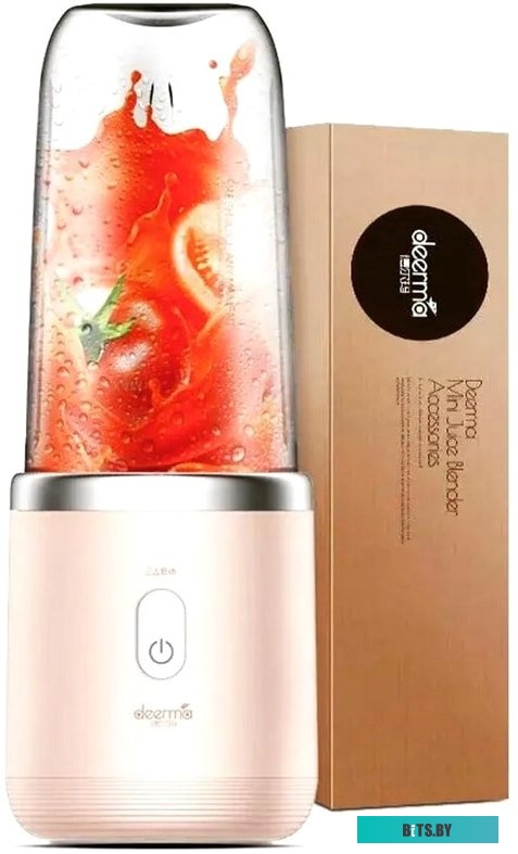 Портативный блендер Deerma DEM-NU05 Pink