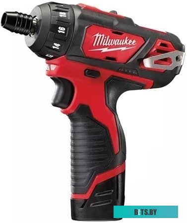 4933441900 Milwaukee M12 BD-202C 4933441900 (с 2-мя АКБ, кейс)